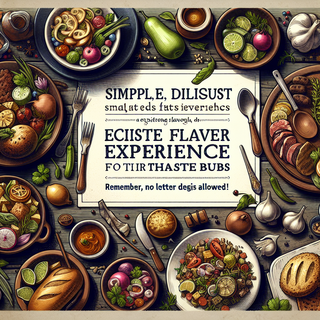 Resep Makanan Simpel yang Bikin Lidah Bergoyang