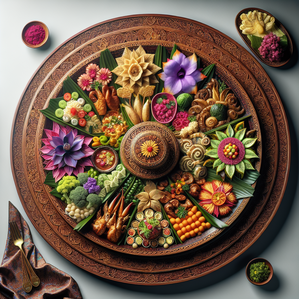 Kreativitas dalam Plating Makanan Tradisional Indonesia