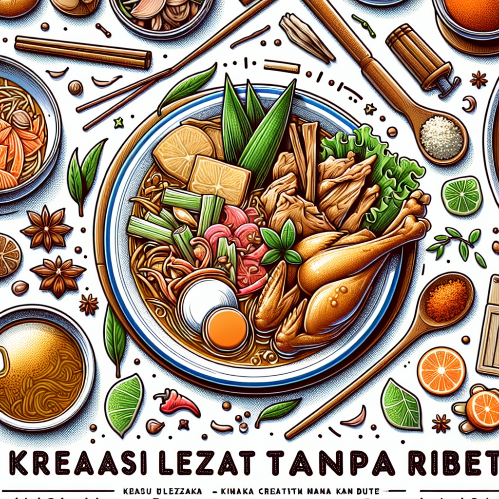 Resep Garang Asem Ayam Tanpa Daun: Kreasi Lezat Tanpa Ribet