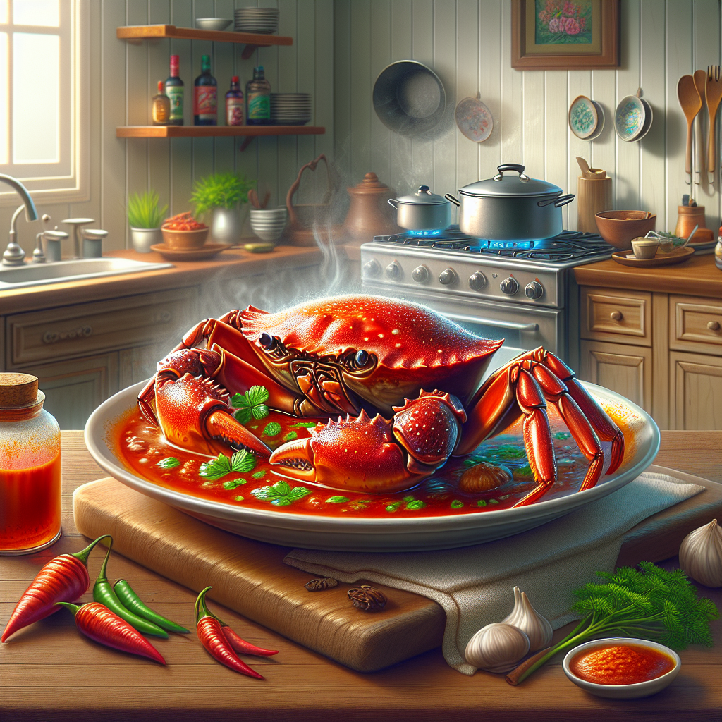 Resep Lezat dan Praktis Membuat Kepiting Saus Padang di Rumah