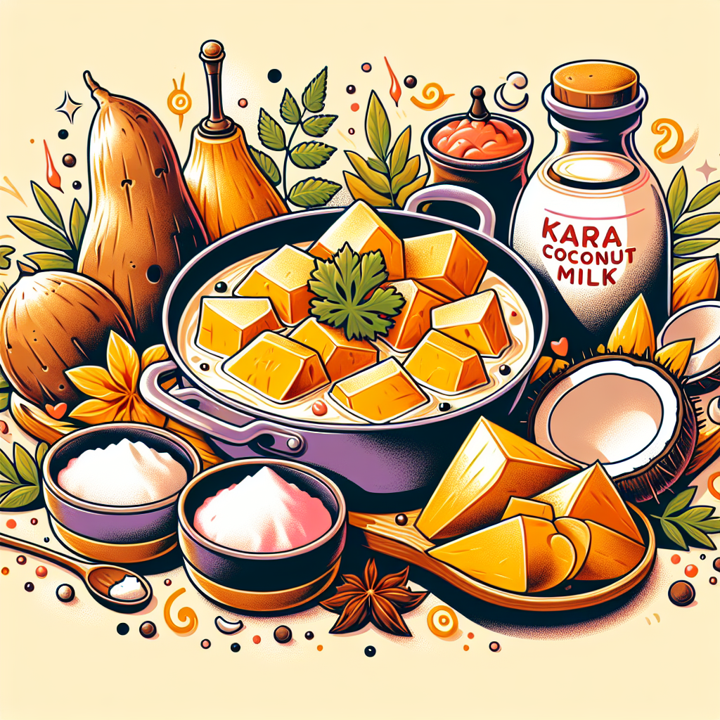 Resep Rahasia Singkong Thailand dengan Santan Kara Lezat dan Mudah Dibuat