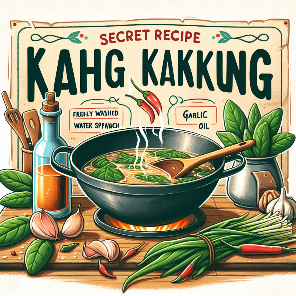 Resep Rahasia Membuat Cah Kangkung Lezat dan Mantap di Rumah