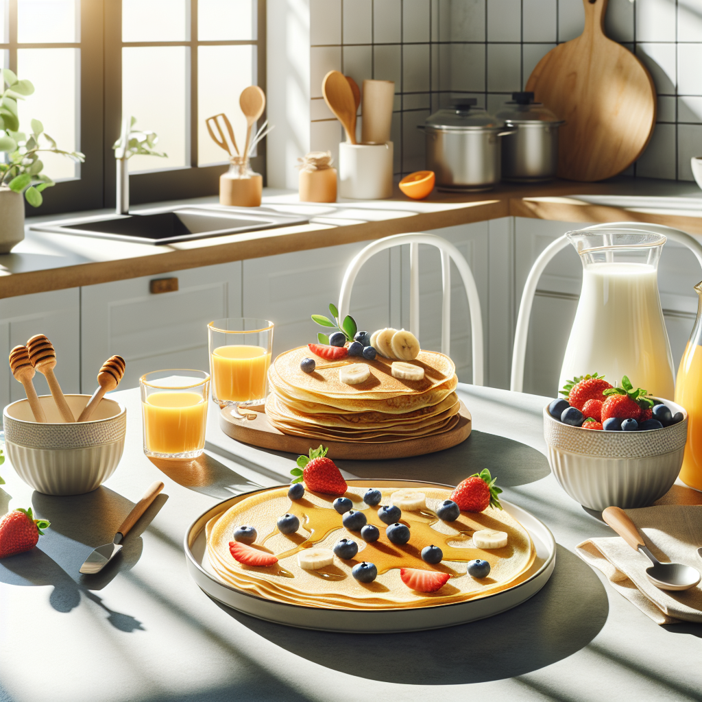 Kreasi Lezat: Resep Crepes Untuk Sarapan Sehat